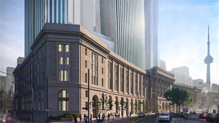 一项酝酿已久的计划，将高楼大厦建在拥有百年历史的多伦多地标建筑上，使其死而复生1