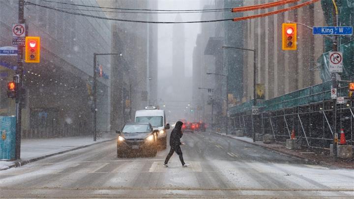 多伦多周日或迎大雪与强风，加拿大环境部发布特殊天气预警1