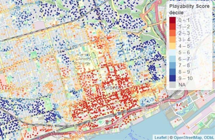 研究推出 “儿童户外玩耍指数” ：多伦多不同社区表现差异明显2