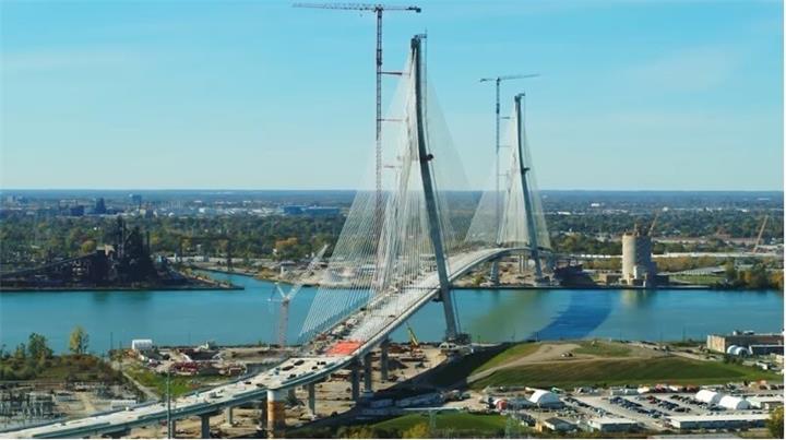 等了8年！安省64亿加元跨境大桥完工，通车却出现新障碍1