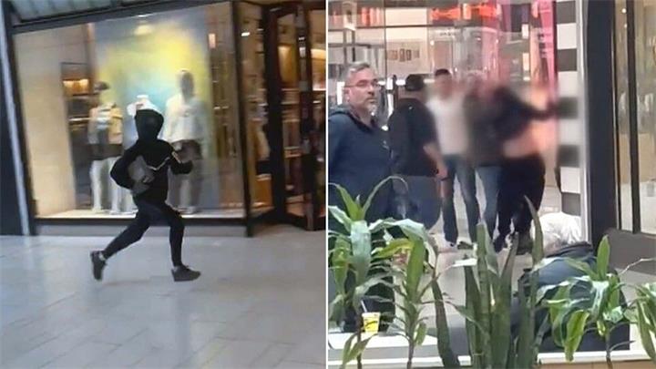 奥沙瓦商场珠宝店遭抢劫，顾客制服嫌疑人画面曝光1