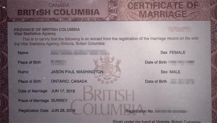 “我们是不是在和同一个男人结婚？”多名加拿大女性揭开连环婚姻骗局3