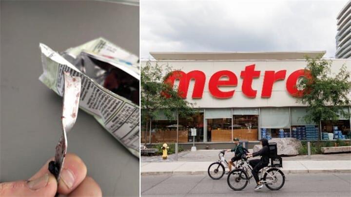 “她差点吃下去”：安省母亲称在幼儿零食中发现金属刀片1