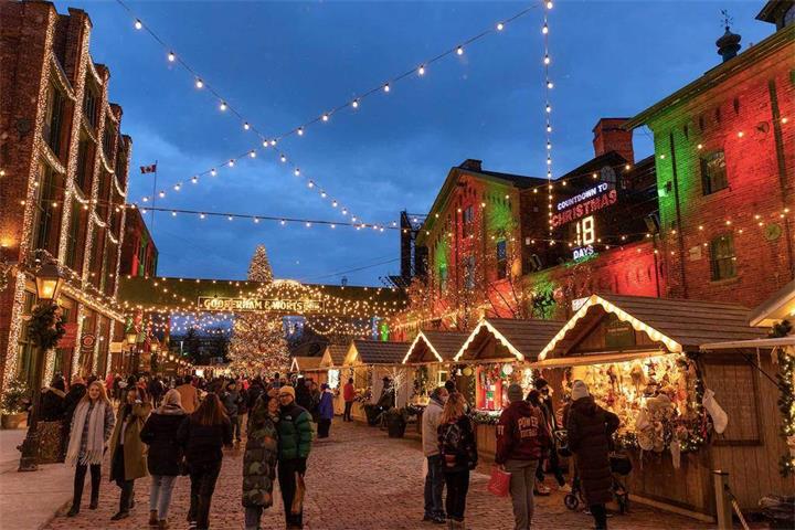 灯火与香气交织的冬日浪漫:安大略最值得逛的几个圣诞市场1