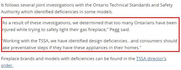 安省消防办公室披露多宗火警引发原因！冬季如何正确使用燃料器具？2