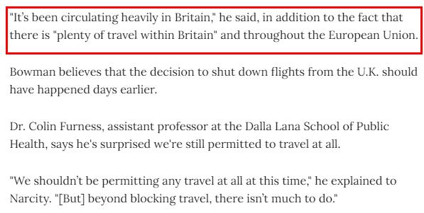 随病毒进化疫苗恐失效！英国变种新冠病毒已失控！加拿大紧急封关6