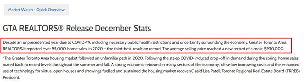 抓住低利率机会！TRREB权威发布大多地区12月地产报告4