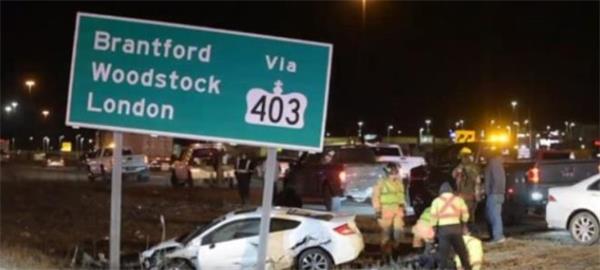 暴雪席卷多伦多！伯灵顿5车相撞！冬季安全周严惩四大违规行为5