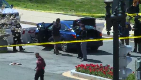 美国又出事了！国会大厦再遭袭击！汽车撞死警察6