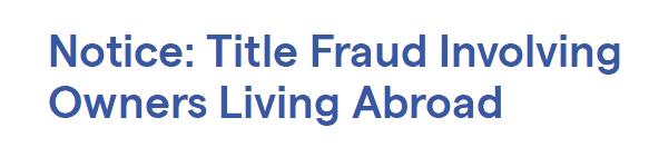 人去楼空！BC省业主回国后房产被骗！所有权转到骗子名下！挂牌出售5