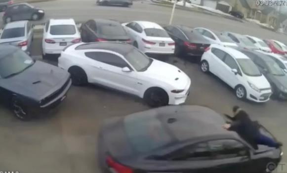 明抢了！旺市女子家门口遭持枪抢劫汽车！警方呼吁市民加强防范7