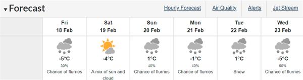 极寒预警！气温骤降至-20℃！多伦多地区将遭遇25厘米强降雪1