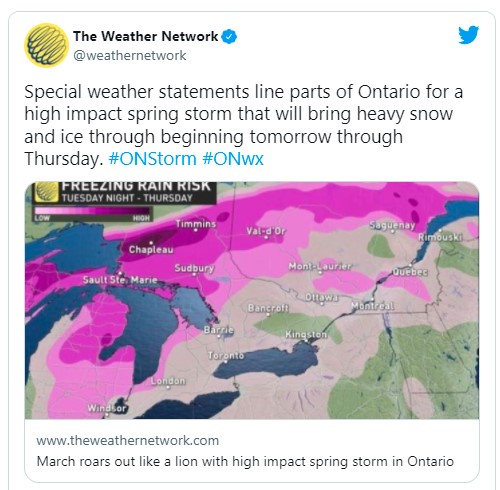 加拿大环境部警告寒冷天气！冰粒冻雨甚至降雪！早春防冻种菜大法2