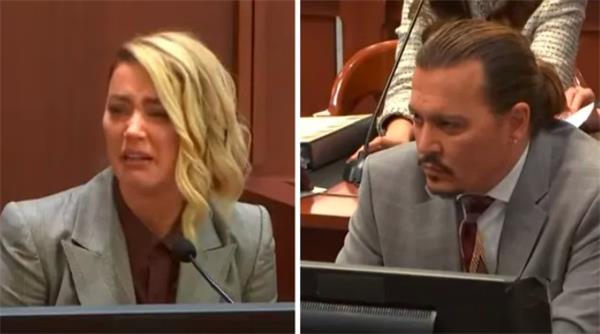 世纪庭审再爆猛料！赫德台上摔倒哭诉受到德普粉丝数千条“死亡威胁”1