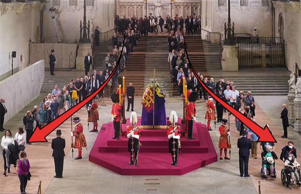 悼念队伍长达8公里！明日世界各国领导参加伊丽莎白二世女王的葬礼2