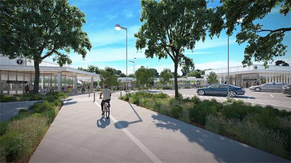 时尚现代的设计理念，多伦多将重建GO station中转车站1