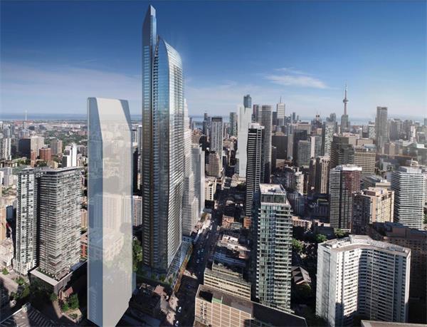 超酷的摩天大楼将在多伦多市中心拔地而起1 超酷的摩天大楼将在多伦多市中心拔地而起1
