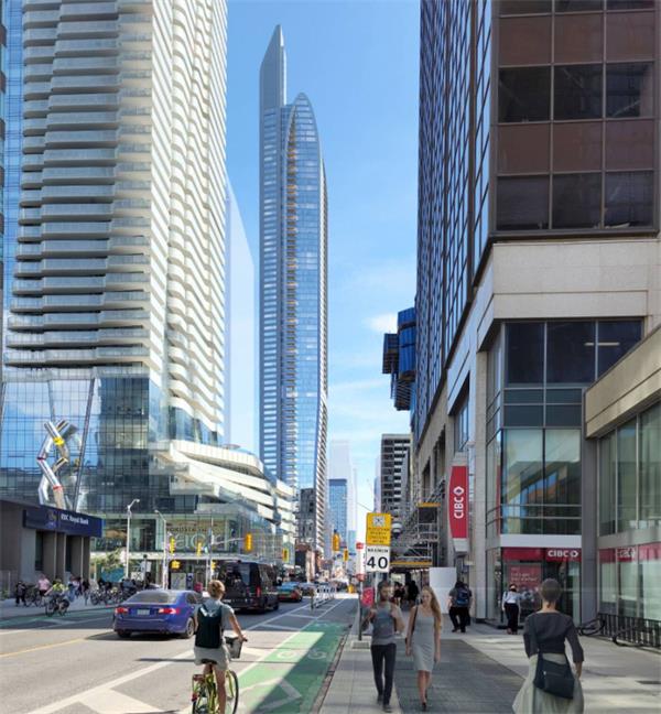 超酷的摩天大楼将在多伦多市中心拔地而起5 超酷的摩天大楼将在多伦多市中心拔地而起5