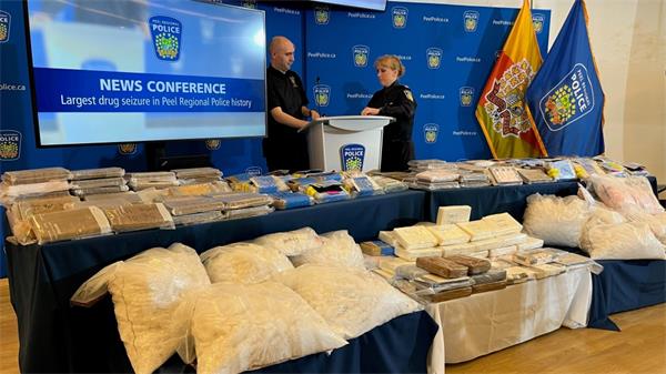 皮尔地区警方破获，历史上最大的毒品缉获量，5人被起诉1