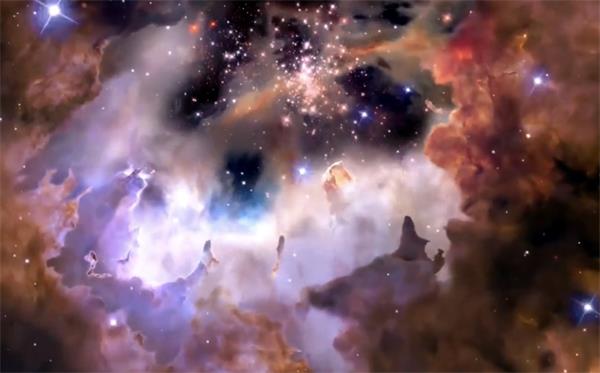 震撼的景象！首次面世，这是你从未见过的宇宙！4