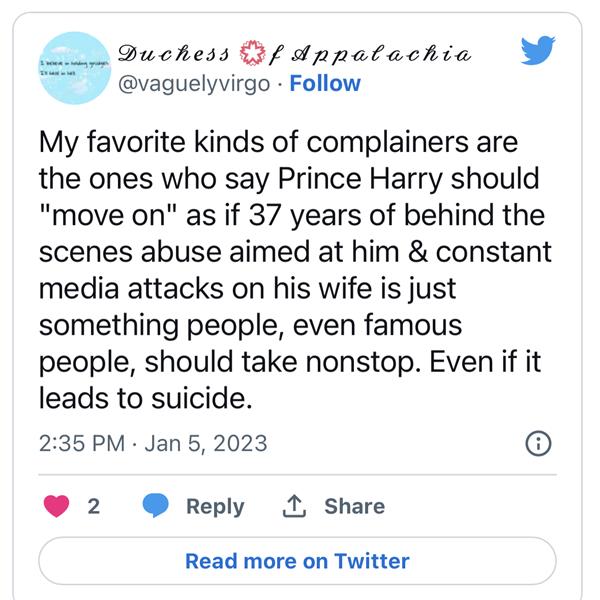 网友炸了！许多人表示震惊，原来哈利被哥哥暴打、父亲虐待？3