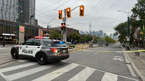 多伦多市中心凌晨发生枪击事件 40多岁男子身亡1