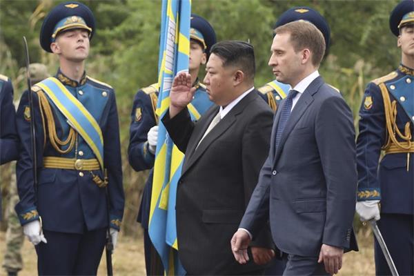 朝鲜领导人金正恩结束俄罗斯远东之行踏上回国之路1