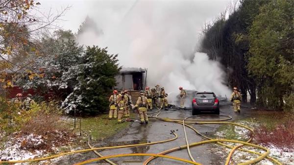 【视频】渥太华南部住宅发生爆炸1