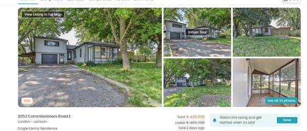 这座伦敦房子在不到两年的时间里就贬值了 30 万元1