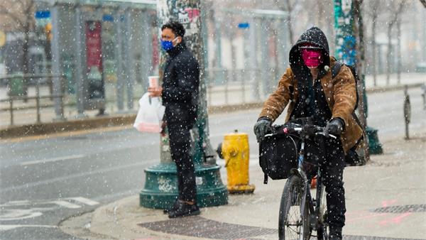 多伦多本季第一场大雪可能即将来临1