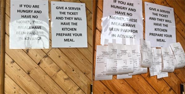 安省的这件餐厅因为提供免费用餐而走红2