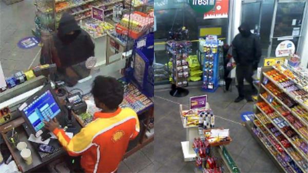 Ajax加油站遭持枪抢劫 警方正在搜寻嫌疑人1