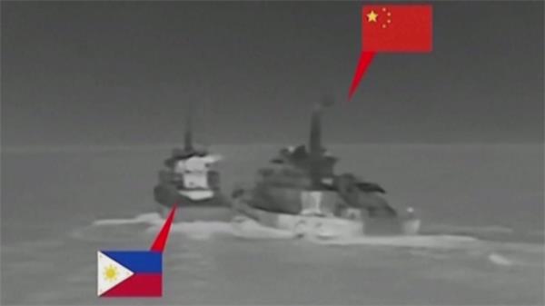 菲律宾、中国就南海船只相撞事件互相指责1