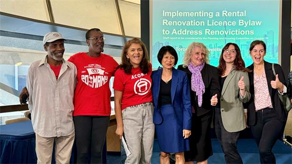 “我们的声音被听到了” 租客倡导者称赞多伦多的驱逐条例框架1