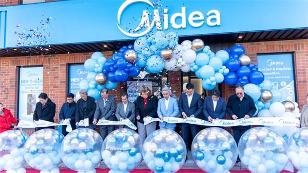 全球家用电器巨头-美的集团加拿大旗舰店隆重开业1