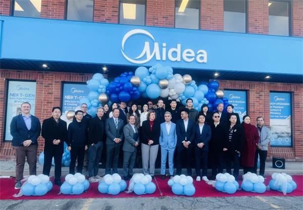 全球家用电器巨头-美的集团加拿大旗舰店隆重开业2