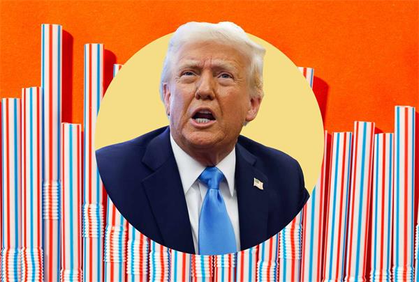 特朗普签署命令要求购买塑料吸管，淘汰纸质吸管1