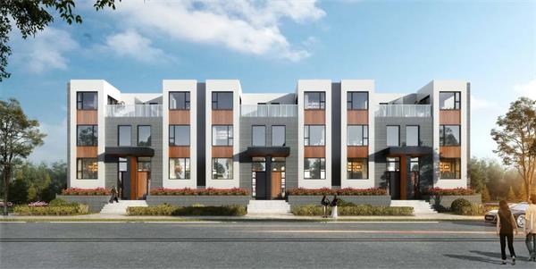 火灾摧毁了万锦市在建的联排别墅开发项目2