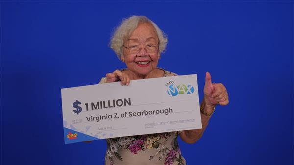 “我太开心了，太开心了，太开心了” Scarborough83岁 华裔女子赢得100万加元乐透奖1