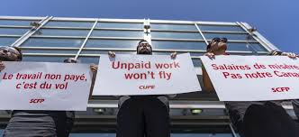 加拿大航空将在周六可能停工前开始取消航班1