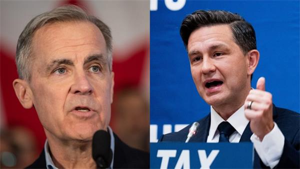 最新民意调查显示，保守党支持率数月来首次略高于自由党1