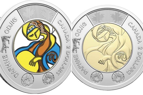 加拿大推出两种颜色的新硬币，找零时请注意1