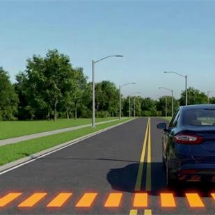 测速摄像头取消后，宾顿市拟引入LED智能人行道应对超速问题